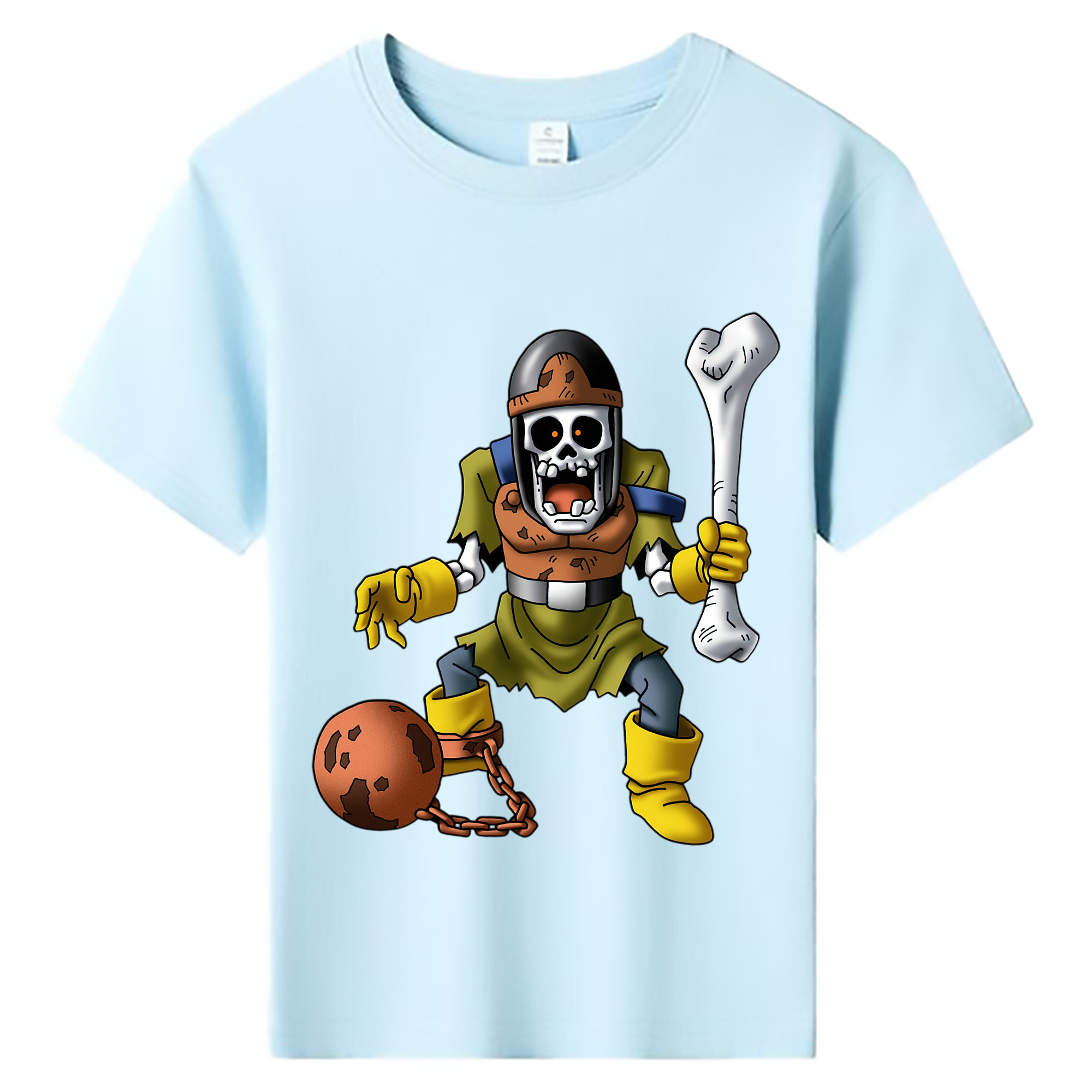 （画像用） ドラゴンクエスト Doragon Kuesuto Dragon Quest 綿100％キッズTシャツ（フロントプリント）
